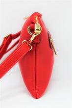 Load image into Gallery viewer, Red Wrist-let Bag | Long Cross body Strap | Leather | Stylish/Trendy Collection