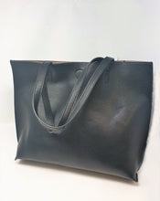 Load image into Gallery viewer, Black Tote | Stylish Bags | Exclusive Collection | Faux Leather |