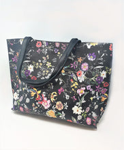 Load image into Gallery viewer, Floral Print Tote | Stylish Bags | Exclusive Collection | Faux Leather |
