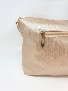 Golden Leather Crossbody Handbag | Exclusive | Stylish Tassel Bags | Faux Leather |