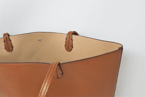 Camel Color Tote | Stylish Bags | Exclusive Collection | Faux Leather |