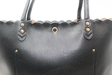 Load image into Gallery viewer, Black Shoulder Bag | Faux Leather | Medium Sized | Stylish/ Elegant Collection