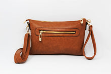 Load image into Gallery viewer, Brown Wrist-let Bag | Long Cross body Strap | Leather | Stylish/Trendy Collection
