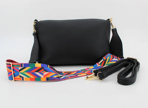 Shoulder Bag Strap | Bag Accessories | Fashionable Wide Straps | Long Belt Yellow gold buckle | Colorful Straps | Trendy Accessories