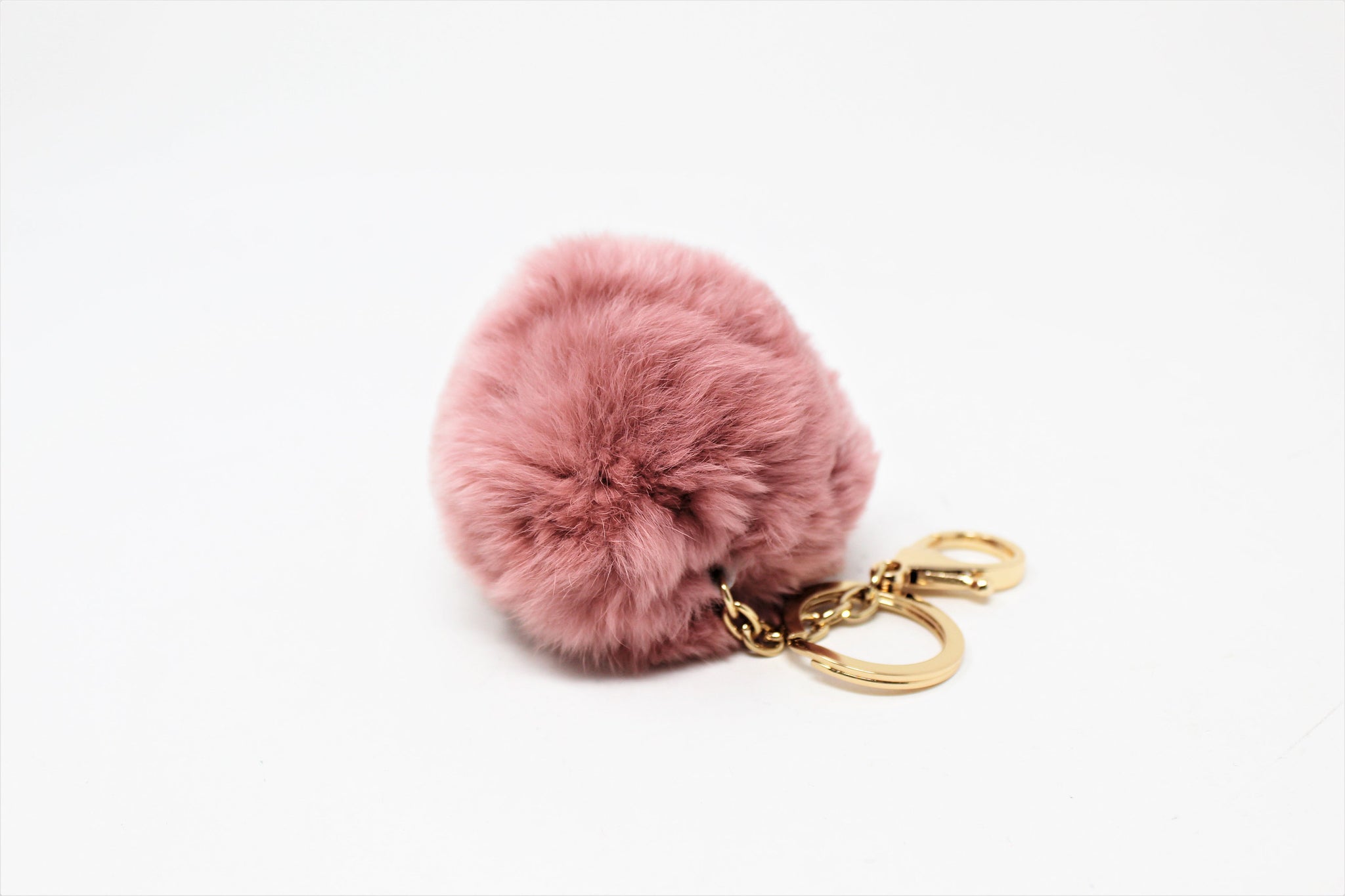 Fluffy Fur Pom Pom Keychain