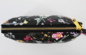 Foral mini wallet crossbody bag | Sling bag | Black floral bag | trendy | smart clutch bag | Wrist Bag