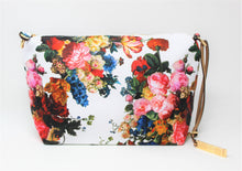 Load image into Gallery viewer, Bright White Floral Leather Crossbody Handbag | Exclusive | Stylish Hanging | Faux Leather | Floral