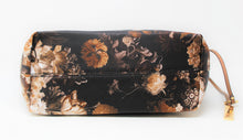 Load image into Gallery viewer, Dark Brown Floral Leather Crossbody Handbag | Exclusive | Stylish Hanging | Faux Leather | Floral