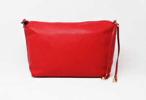 Red Leather Crossbody Handbag | Exclusive | Stylish Hanging Bags | Faux Leather | Sling Bag |