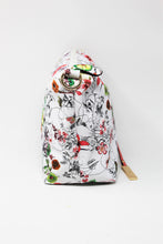 Load image into Gallery viewer, White Floral Leather Crossbody Handbag | Exclusive | Stylish Hanging Bags | Faux Leather | Sling Bag